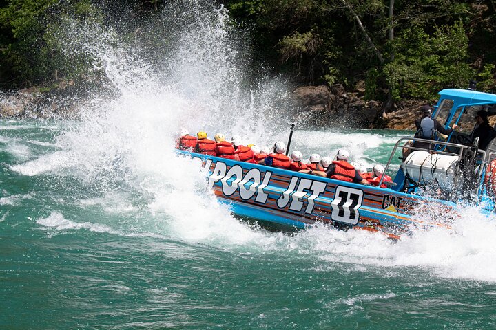 Queenston open jet boat: supplier photograph